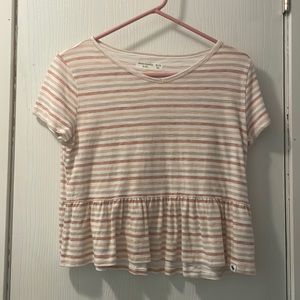 Abercrombie kids crop top